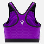 Automobili Lamborghini Women's Activewear Sports Bra - Purple Tank Tops Automobili Lamborghini 