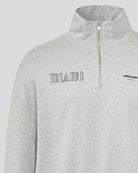 McLaren F1 Miami GP 1/4 Zip Sweatshirt - Gray Sweatshirt McLaren-Castore 