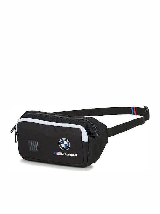 BMW Motorsport Puma Men's Waist Bag - Black Wallets BMW Motorsports 