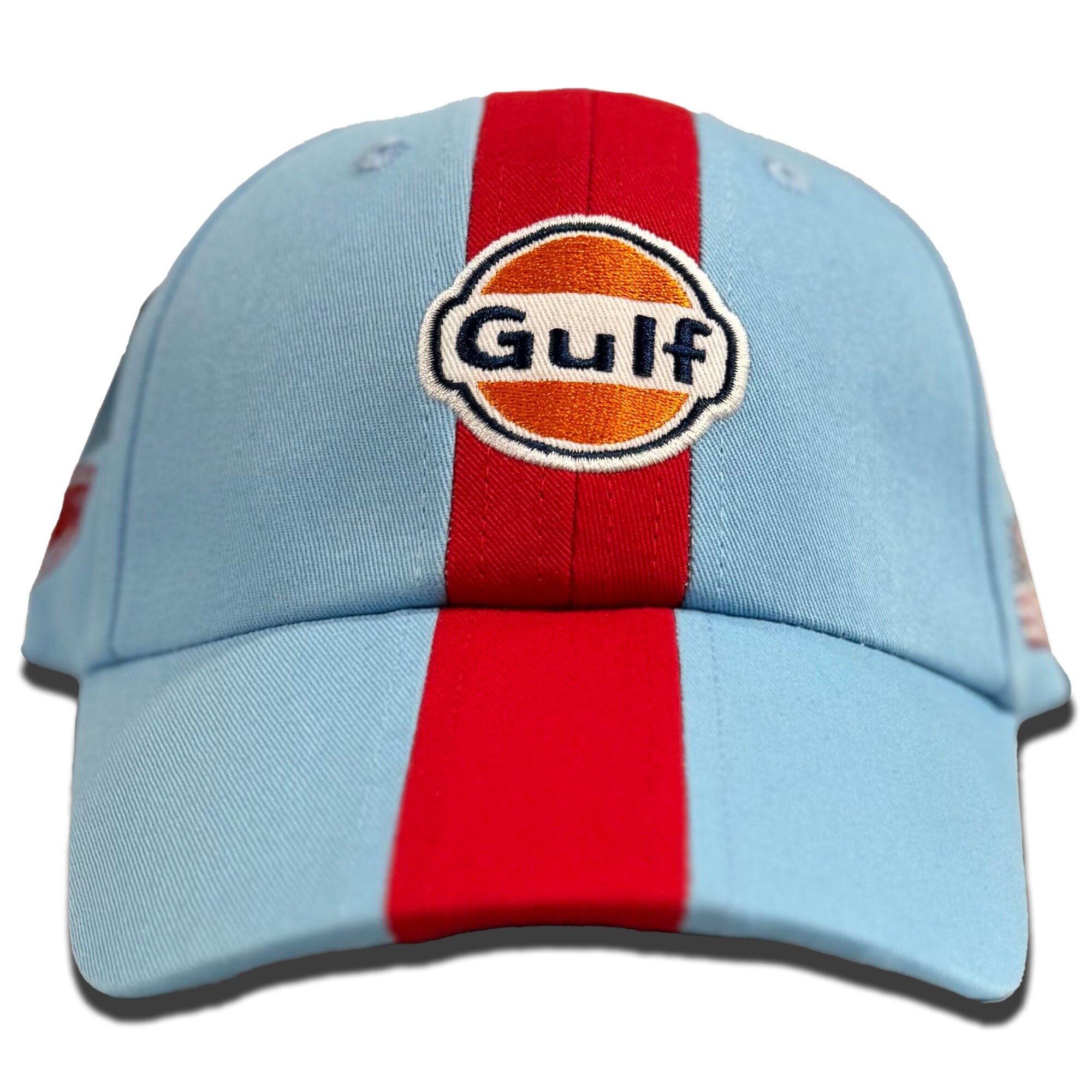 GrandPrix Originals Gulf Classic Baseball Hat - Gulf Blue/Beige