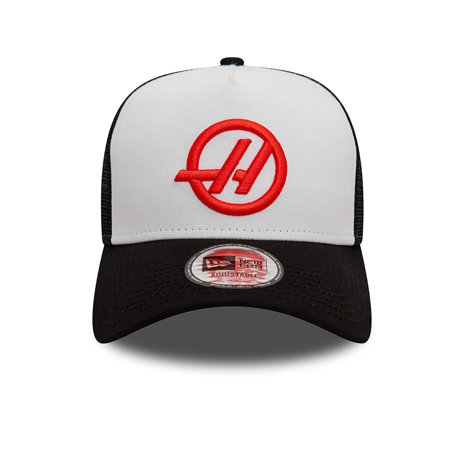Haas Racing F1 New Era E-Frame Trucker Baseball Hat - Black – CMC