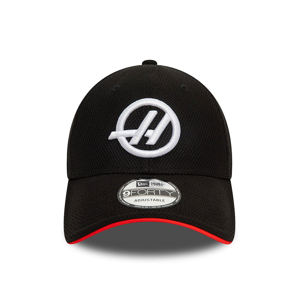 Haas Racing F1 New Era 9Forty 2024 Team Black Baseball Hat - Adult/Kids Hats Haas F1 Racing Team 