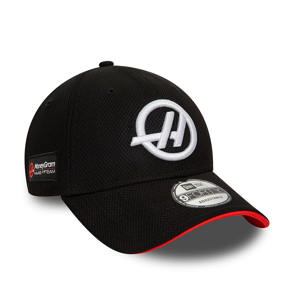 Haas Racing F1 New Era 9Forty 2024 Team Black Baseball Hat - Adult/Kids Hats Haas F1 Racing Team 