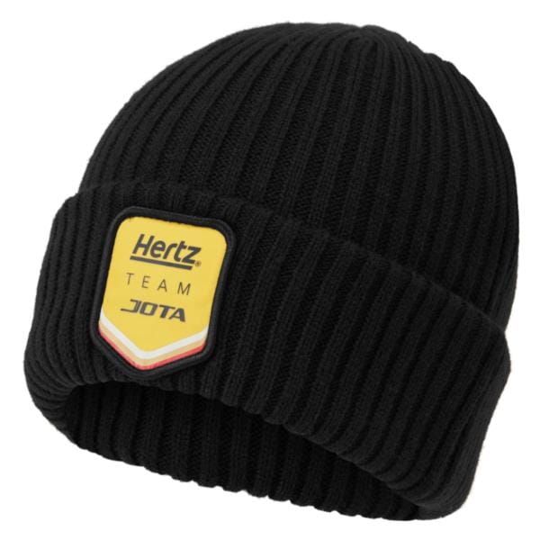 Hertz Team Jota WEC Knitted Beanie Hat - Black Hats Hertz 