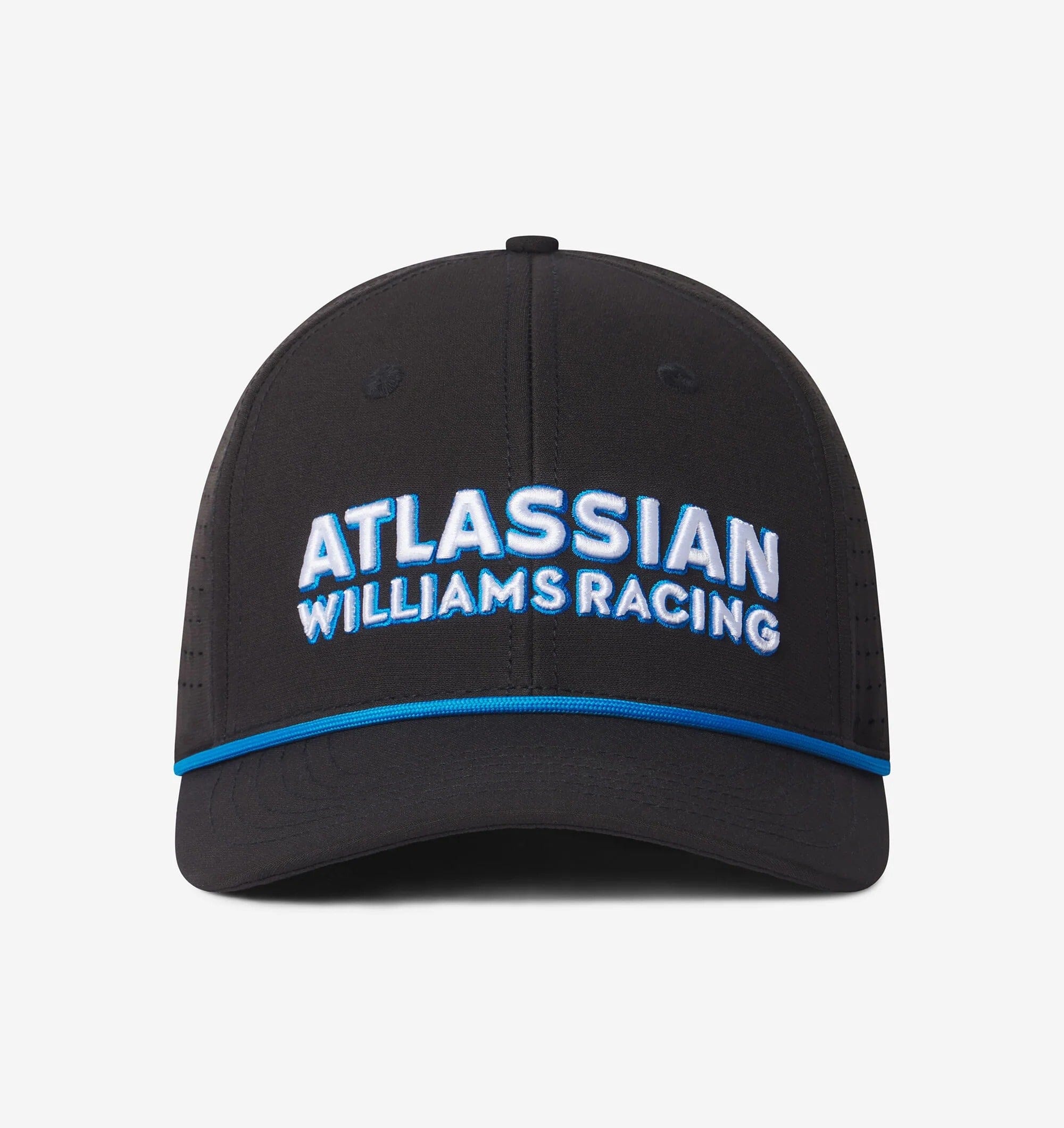 Williams Racing F1 x UNRL Racing Vented Rope Snapback Hat - Black Hats Williams Racing 