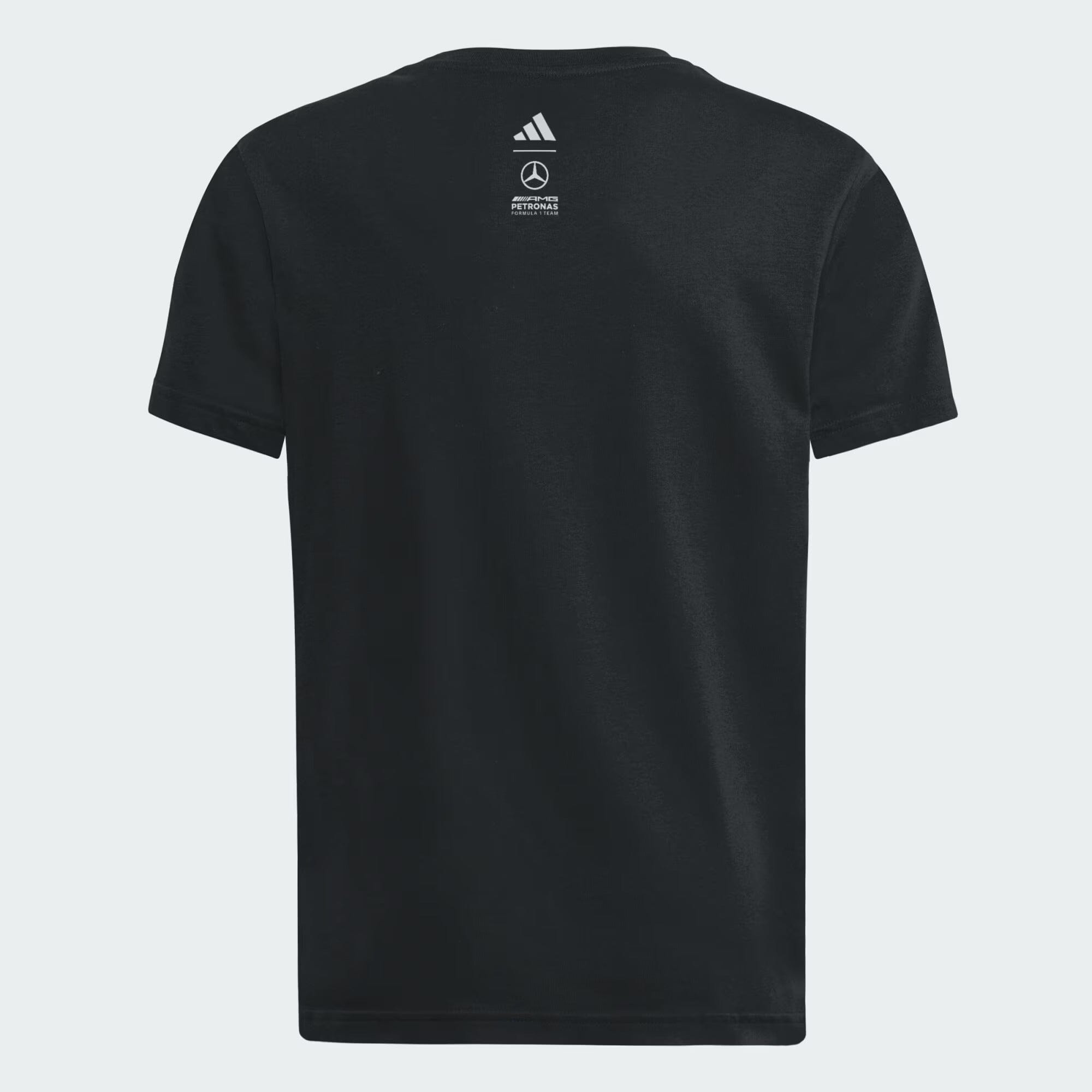 Mercedes - AMG Petronas Formula One Kimi Antonelli Kids Graphic T-Shirt - Youth Black T-shirts Mercedes AMG Petronas 