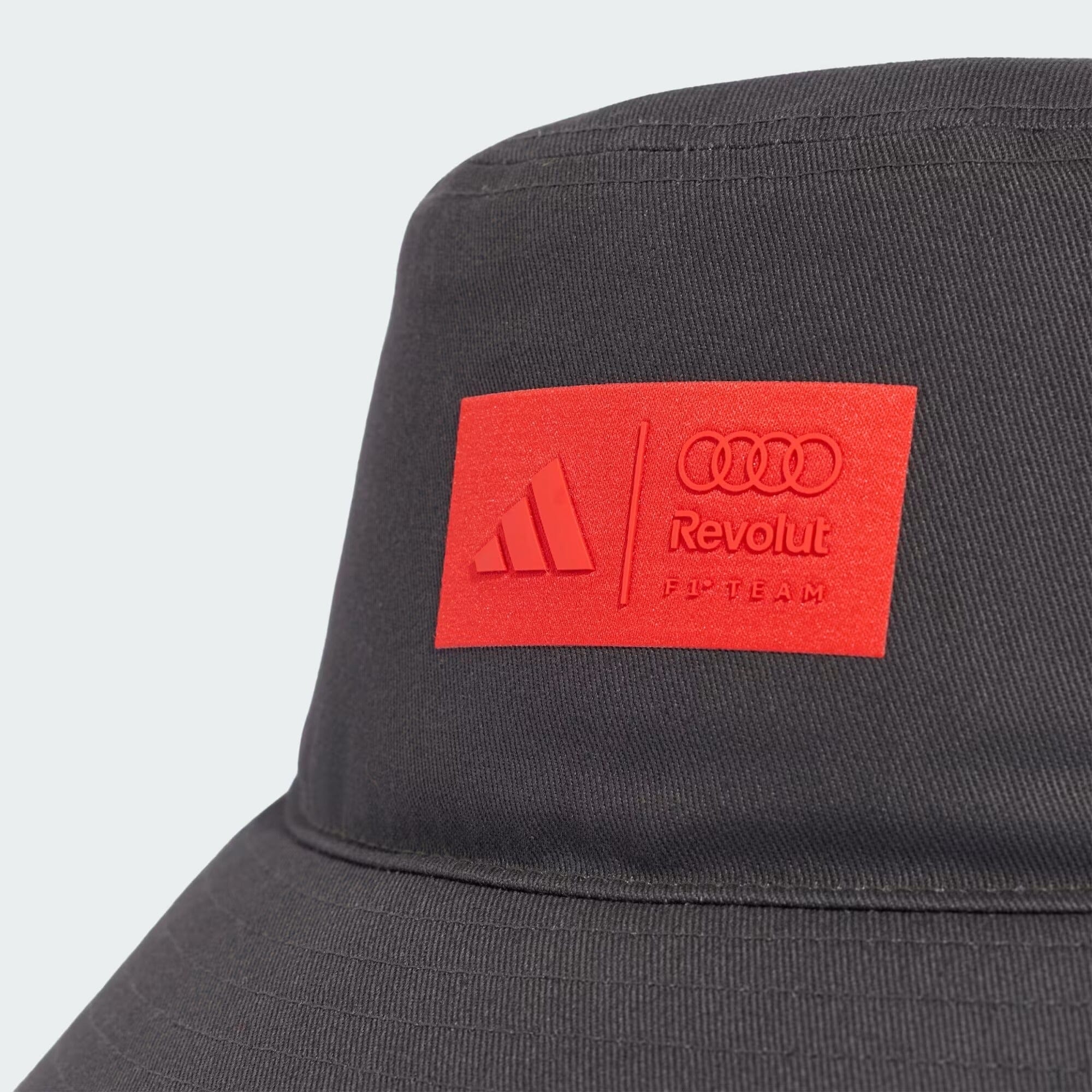 Audi F1 Team Elevated Bucket Hat - Black Hats Audi F1 