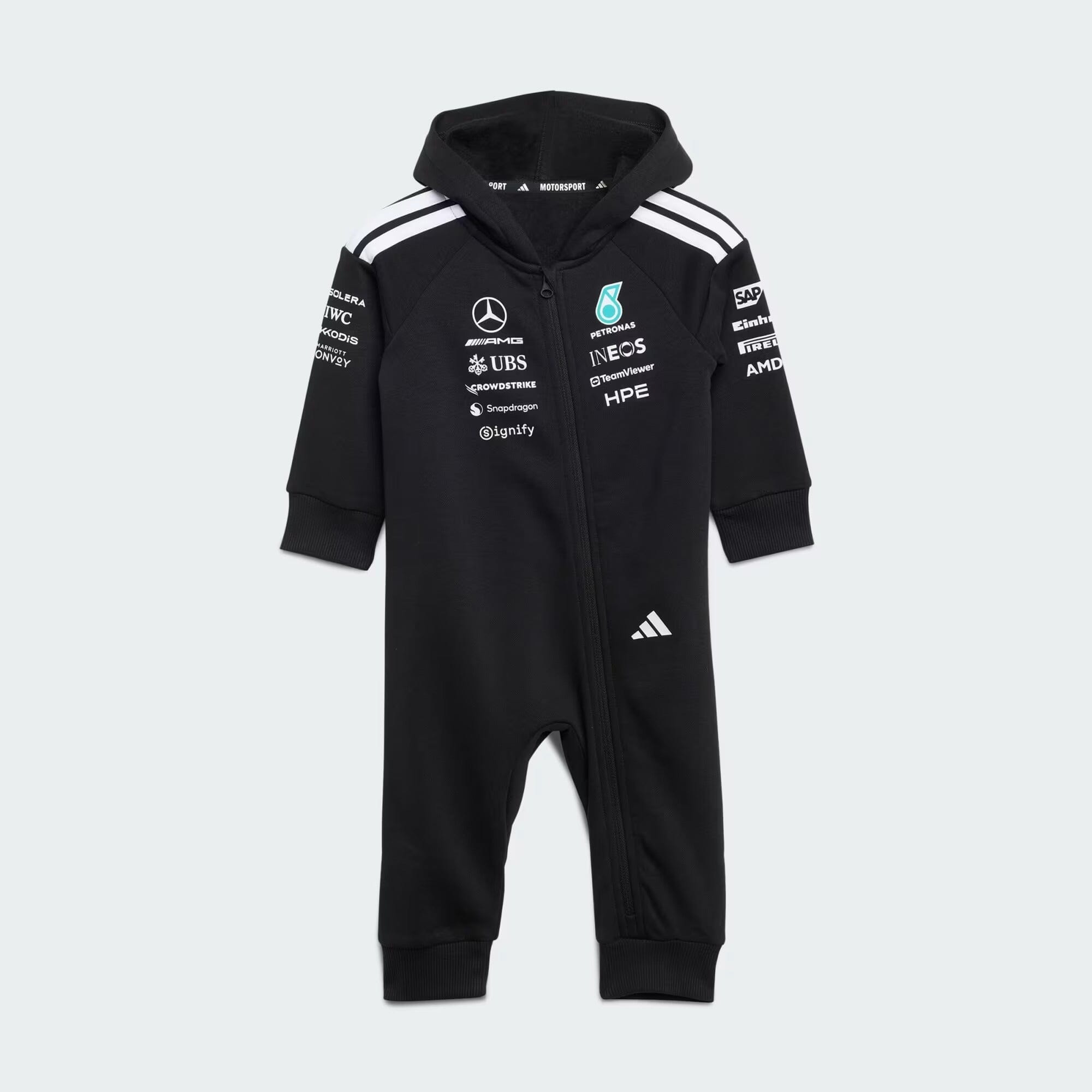 Mercedes - AMG Petronas Formula One Baby Suit - Baby Black Sweatshirt Mercedes AMG Petronas 