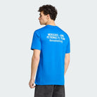 Mercedes - AMG Petronas F1 Men's Blue Wonder T-Shirt- Blue Bird/White T-shirts Mercedes AMG Petronas 