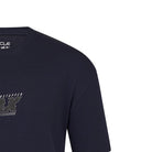 Red Bull Racing Max Verstappen Small Logo Front Tee - Navy