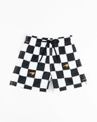 McLaren F1 x Kenny Flowers Infant Checkered Flag Boys Swim Trunks- New Born Shorts McLaren-Castore 