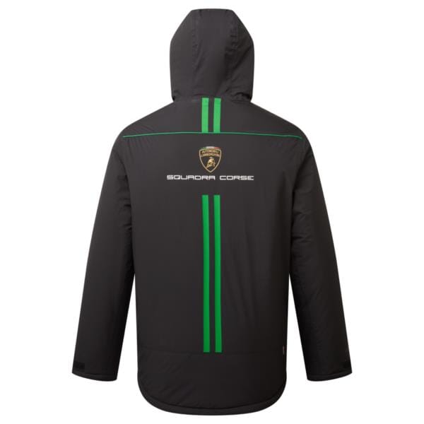 Automobili Lamborghini Squadra Corse Team Winter Jacket - Black Polos Automobili Lamborghini 