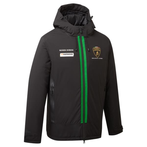 Automobili Lamborghini Squadra Corse Team Winter Jacket - Black Polos Automobili Lamborghini 