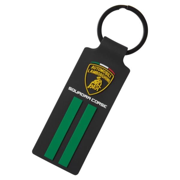 Automobili Lamborghini Keychain- Black Keyrings Automobili Lamborghini 