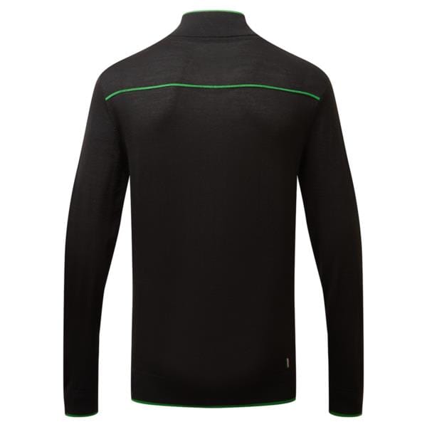 Automobili Lamborghini Squadra Corse Men's Team Knitted Sweater - Black Sweaters Automobili Lamborghini 
