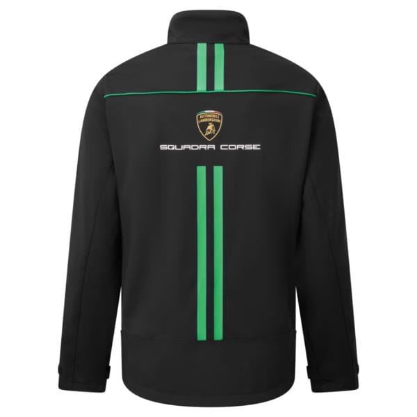 Automobili Lamborghini Squadra Corse Women's Team Softshell Jacket - Black Jackets Automobili Lamborghini 