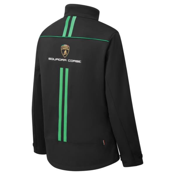 Automobili Lamborghini Squadra Corse Women's Team Softshell Jacket - Black Jackets Automobili Lamborghini 