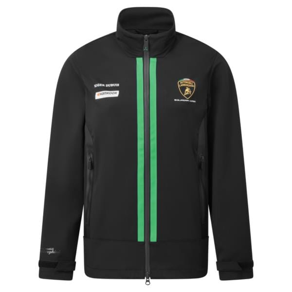 Automobili Lamborghini Squadra Corse Women's Team Softshell Jacket - Black Jackets Automobili Lamborghini 