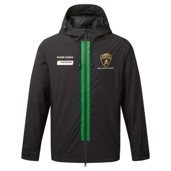Automobili Lamborghini Squadra Corse Team Lightweight Jacket - Black Jackets Automobili Lamborghini 