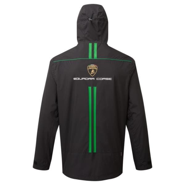 Automobili Lamborghini Squadra Corse Team Lightweight Jacket - Black Jackets Automobili Lamborghini 
