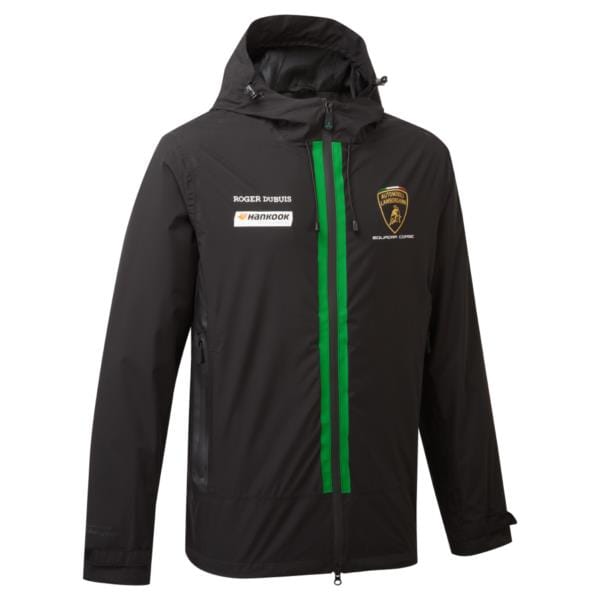 Automobili Lamborghini Squadra Corse Team Lightweight Jacket - Black Jackets Automobili Lamborghini 
