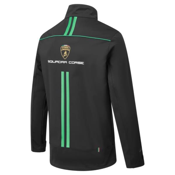 Automobili Lamborghini Squadra Corse Team Softshell Jacket- Black Jackets Automobili Lamborghini 