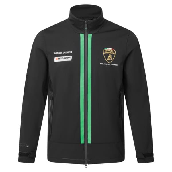 Automobili Lamborghini Squadra Corse Team Softshell Jacket- Black Jackets Automobili Lamborghini 