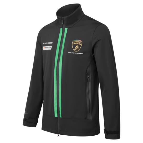 Automobili Lamborghini Squadra Corse Team Softshell Jacket- Black Jackets Automobili Lamborghini 