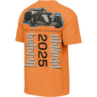 McLaren F1 x Outerstuff Men's All Cities Washed T-Shirt - Burnt Orange T-shirts McLaren-Castore 