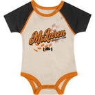 McLaren F1 x Outerstuff Infant Finish Line Bib and Bootie Set - New Born Onesie McLaren-Castore 