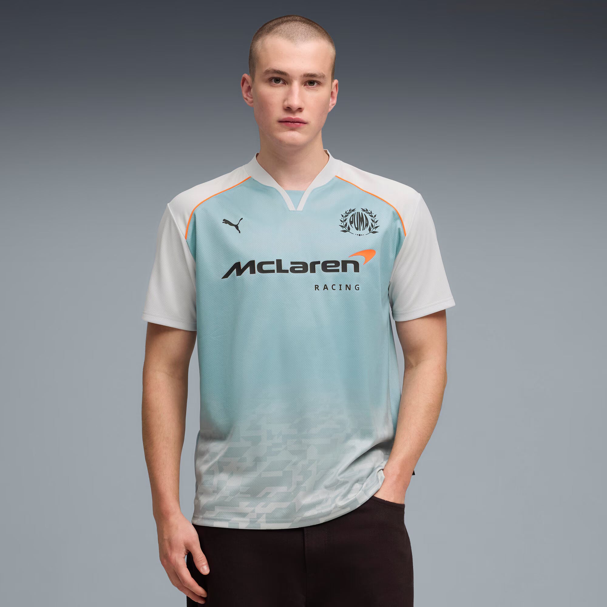 McLaren F1 Puma Jersey T-Shirt - Seafoam/Titan Black – CMC