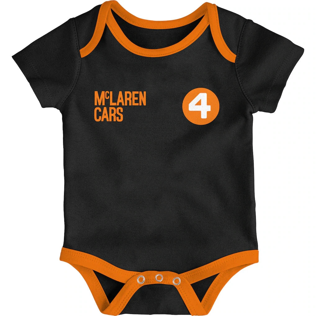 McLaren F1 x Outerstuff Infant Race Eras Creeper Set - Youth Multi Onesie McLaren-Castore 