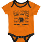 McLaren F1 x Outerstuff Infant Race Eras Creeper Set - Youth Multi Onesie McLaren-Castore 