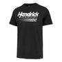 Nascar Hendrick Motorsport Team Dual Brand T-Shirt - White/Anthracite T-shirts Hendrick Motorsport S Gray 