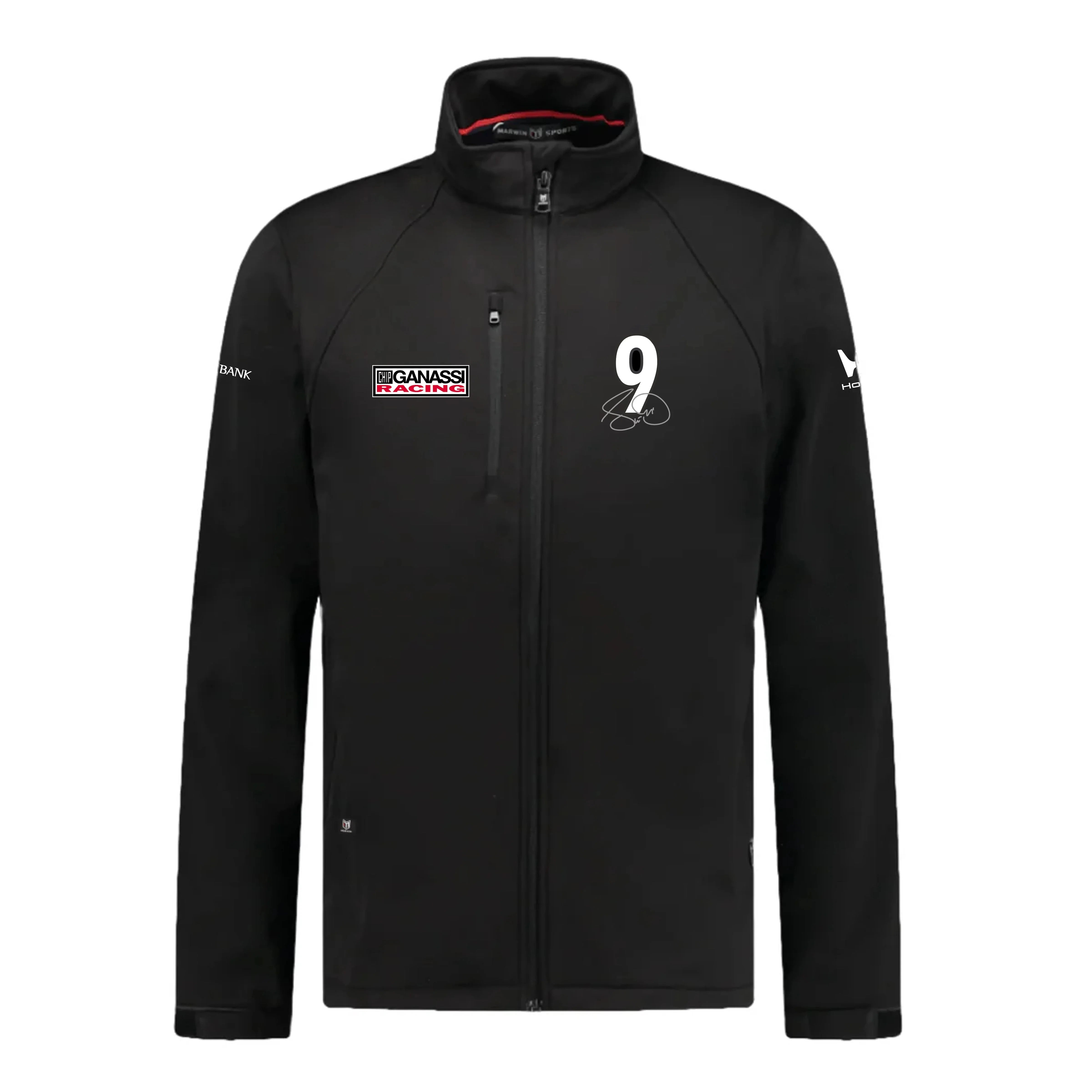 Chip Ganassi Racing Indy Men's Scott Dixon Softshell Jacket - Black Jackets Chip Ganassi Racing 