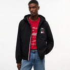 Cadillac F1 Racing Script Fill Zip Windbreaker Jacket - Black Jackets Cadillac F1 