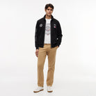 Cadillac F1 Racing Script Fill Zip Track Jacket - Black Jackets Cadillac F1 