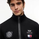 Cadillac F1 Racing Script Fill Zip Track Jacket - Black Jackets Cadillac F1 