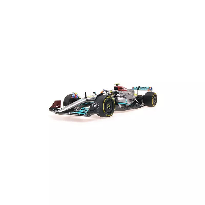 Mercedes AMG F1 W12 E Performance #44 F1 Miami GP Lewis Hamilton Scale 1:18 - Minichamps Model Cars Mercedes AMG Petronas 