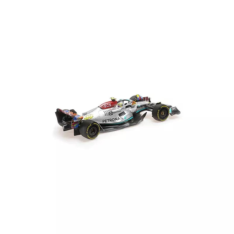 Mercedes AMG F1 W12 E Performance #44 F1 Miami GP Lewis Hamilton Scale 1:18 - Minichamps Model Cars Mercedes AMG Petronas 