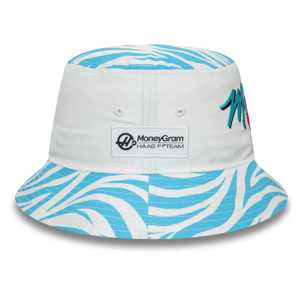 Haas Racing F1 New Era Special Edition Miami GP Bucket Hat Hats Haas F1 Racing Team 