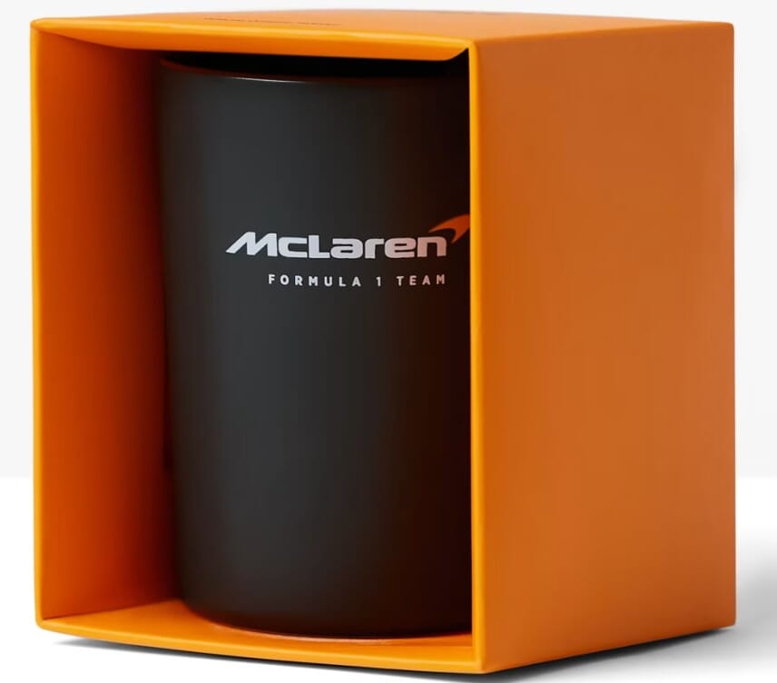 McLaren F1 Matte Finish Mug - Black Drinkware McLaren 