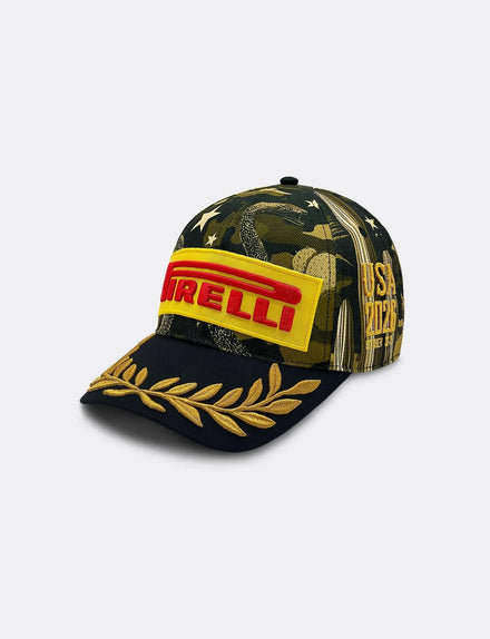 Pirelli Podium Special Edition Austin GP 1st Place Hat - Camo Hats Pirelli 