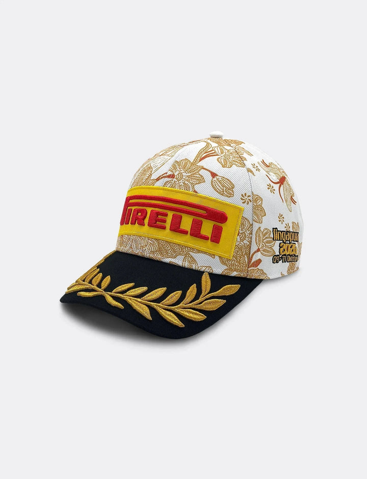 Pirelli Podium Special Edition Singapore GP 1st Place Hat - White Hats Pirelli 