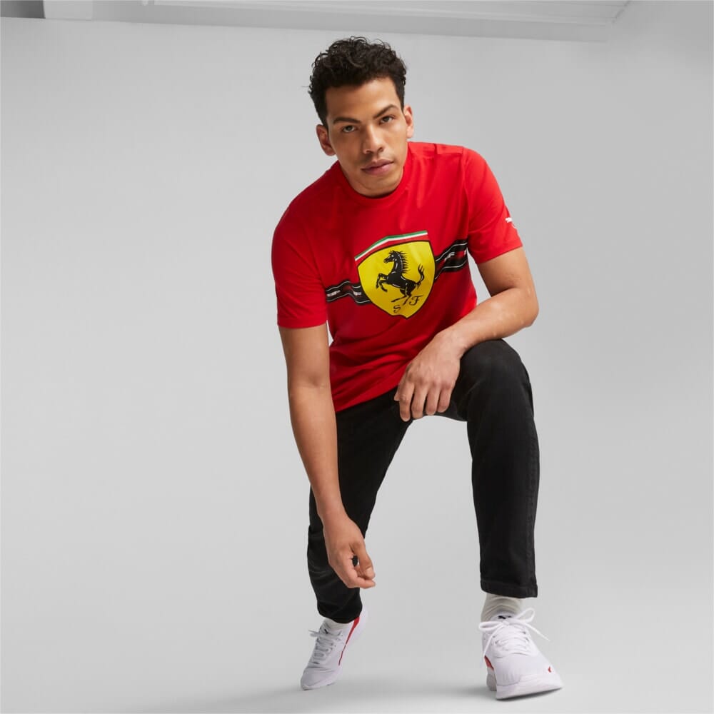Scuderia Ferrari F1 Men's Puma Race Heritage T-Shirt -Black/Red T-shirts Scuderia Ferrari 