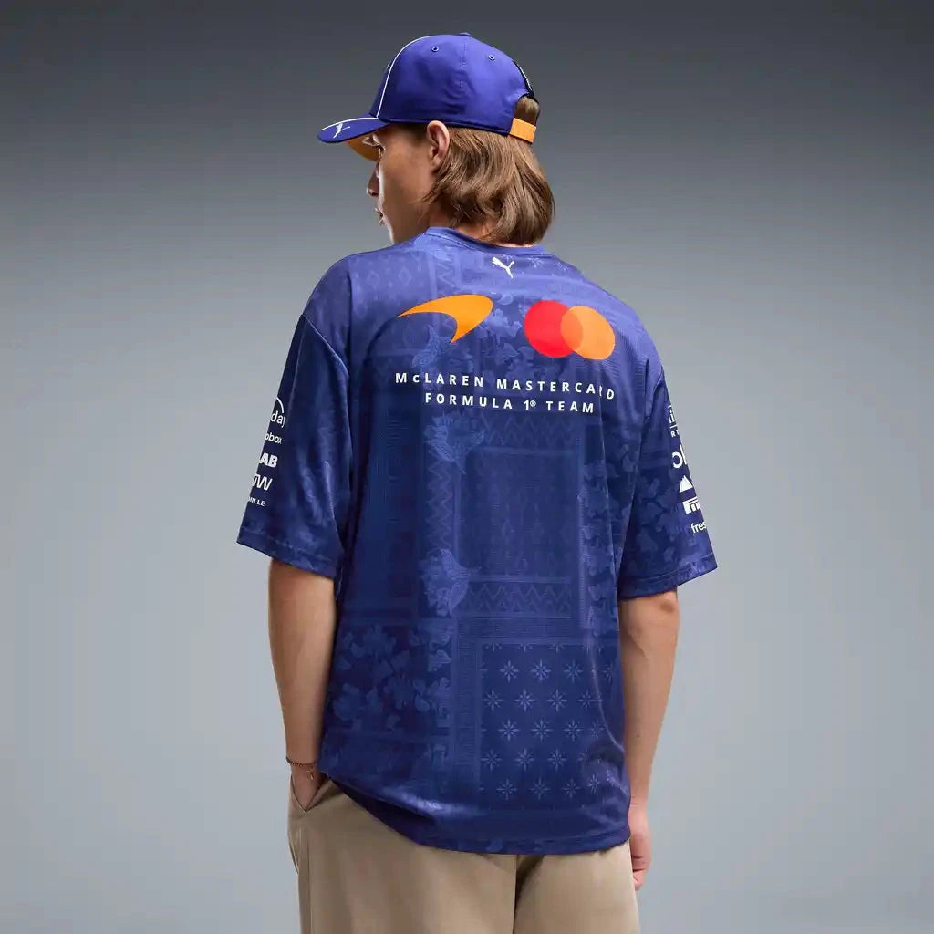 McLaren F1 2026 SE Singapore GP Team T-Shirt - Midnight Indigo T-shirts McLaren 