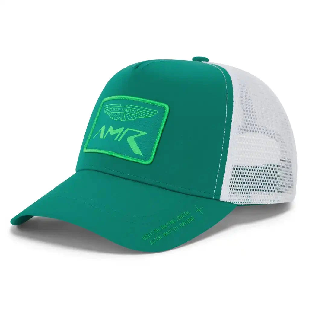 Aston Martin Racing Team Trucker Cap - Podium Green Hats Aston Martin Racing 