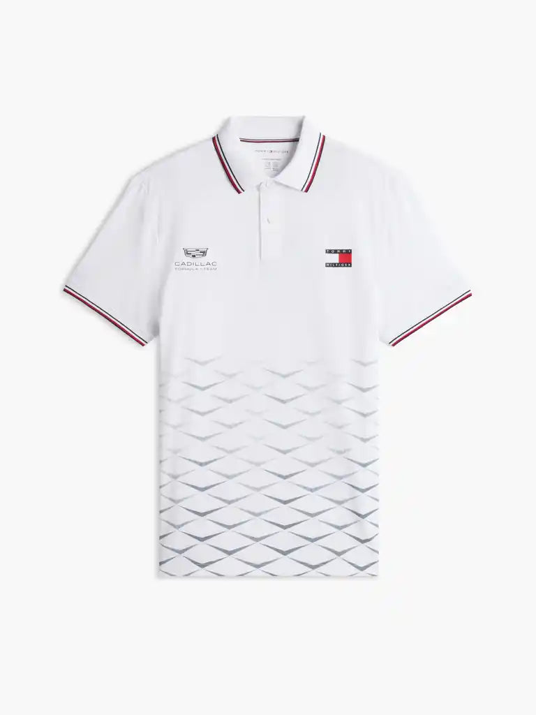 Cadillac F1 Racing 2026 SE Mexico GP Sergio "Checo" Perez Team Polo Shirt - White