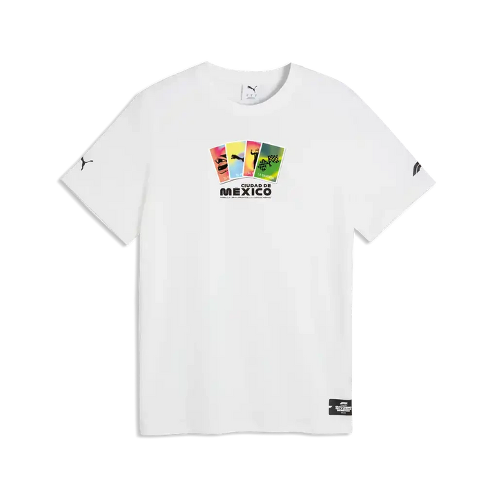 Formula 1 Tech Collection F1 Mexico GP Graphic T-Shirt - Puma White T-shirts Formula 1 