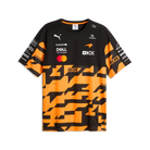 McLaren Racing F1 Special Edition Miami GP 1,000th Race Team T-Shirt - Papaya T-shirts McLaren-Castore 